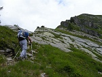 Saliamo in cresta verso il Pizzo Ruggia : lppru